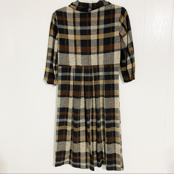 New Directions Plaid Dress - Picture 4 of 7